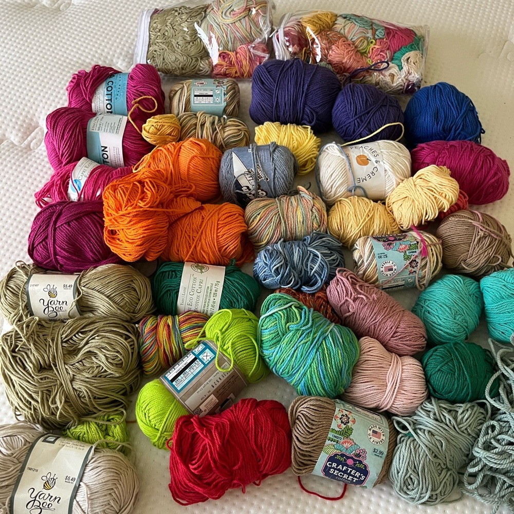 Colorful Cotton  Yarn Collection